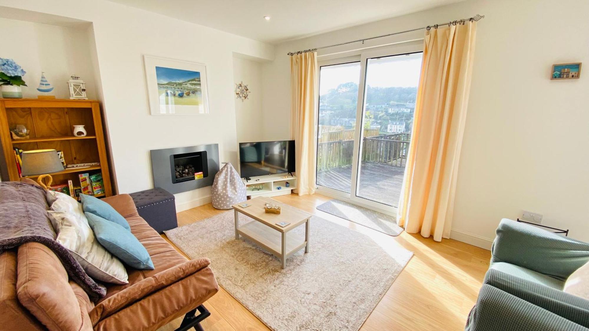 The Hillocks, Looe - Two Bedroom House With Fabulous Views Of Looe Town And Harbour Eksteriør bilde