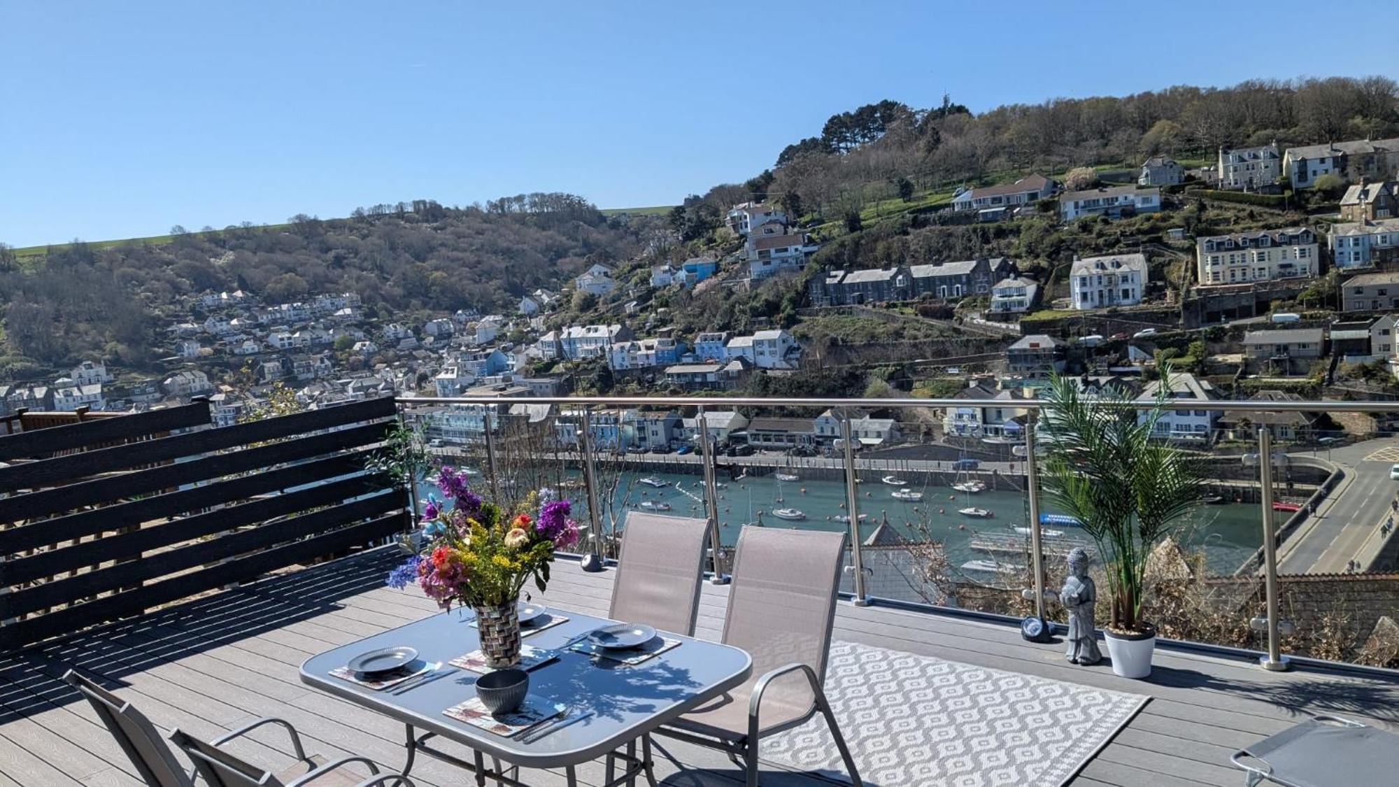 The Hillocks, Looe - Two Bedroom House With Fabulous Views Of Looe Town And Harbour Eksteriør bilde