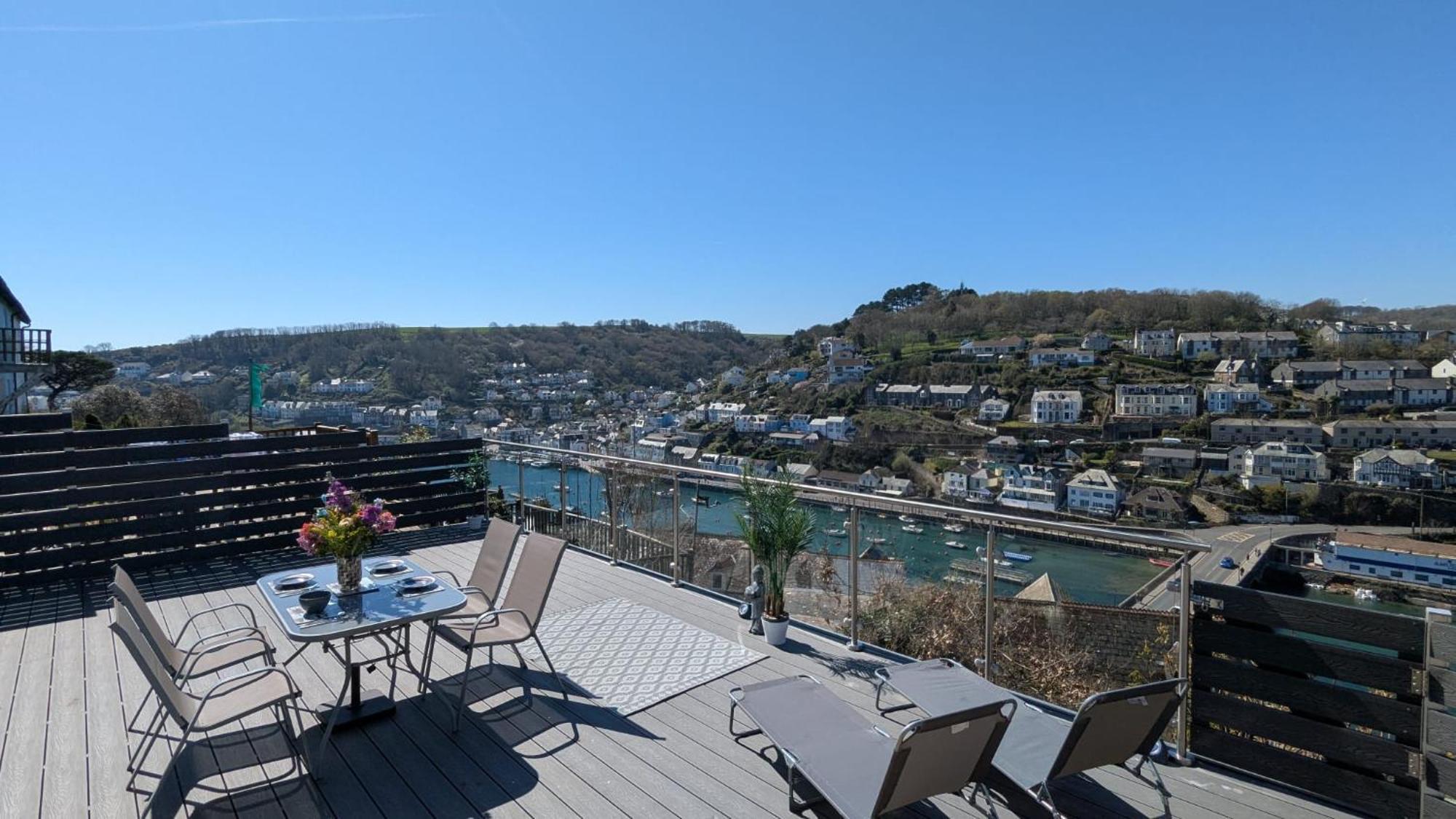 The Hillocks, Looe - Two Bedroom House With Fabulous Views Of Looe Town And Harbour Eksteriør bilde